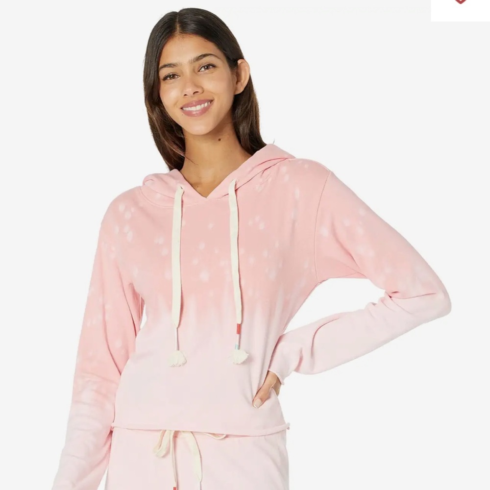Wildfox Hypersonic Ivy Dip-Dye Hoodie Gossamer Wash